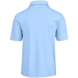 Mens Masters Golf Shirt Light Blue Back